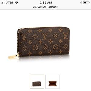 Barely used zippy wallet